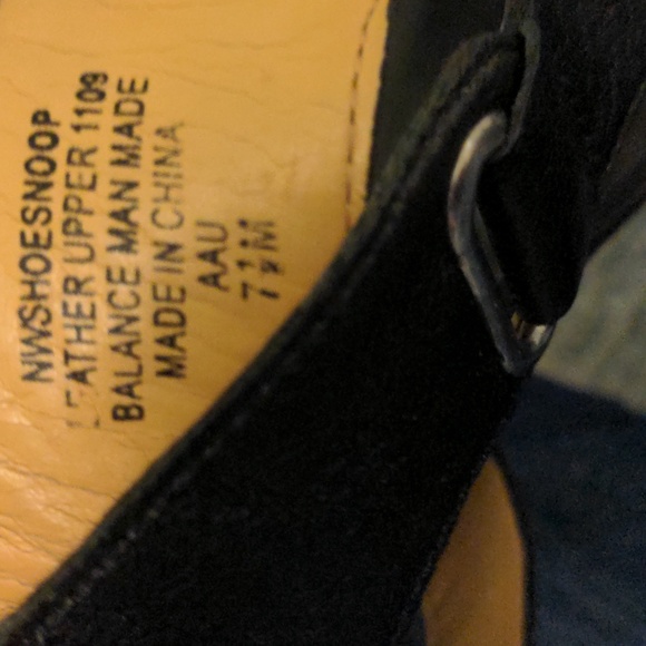 Nine West black heels, size 71/2.🐦 - Picture 8 of 8
